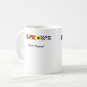 アビン25国旗のマグカップ コーヒーマグカップ (正面左)