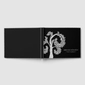 アビーの平和葬式のゲストブックツリーに残る ゲストブック (全面)