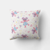 アビーカダビーの輝きのパターン クッション (裏面)