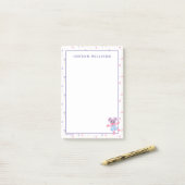 アビーカダビーの輝きのパターン ポストイット (デスク上)