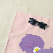 アビーカダビーウッドランド |名前の追加 ビーチタオル (インサイチュ)