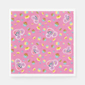 アビーカダビーカップケーキパーティーパターン スタンダードランチョンナプキン (正面)