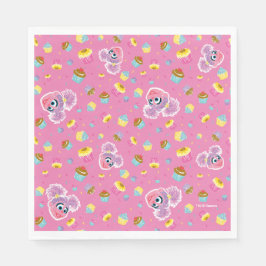 アビーカダビーカップケーキパーティーパターン スタンダードランチョンナプキン