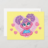 アビーカダビーバレンタインハート図 ポストカード (正面/裏面)