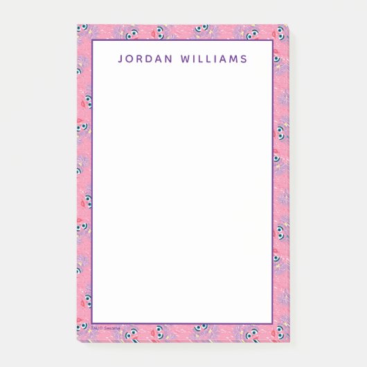 アビーカダビーファー顔パターン ポストイット (正面)