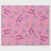 アビーカダビーファー顔パターン ラッピングペーパー (フラット)