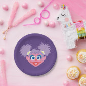 アビーカダビー顔 ペーパープレート (パーティー)