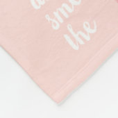 アビーカダビー |おストップ花の香り フリースブランケット (角)