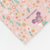 アビーカダビー |ウッドランド花柄 フリースブランケット (角)