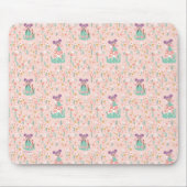 アビーカダビー |ウッドランド花柄 マウスパッド (正面)