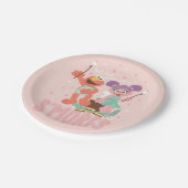 アビーカダビー&エルモ |もう少しスモアしよう ペーパープレート (アングル)