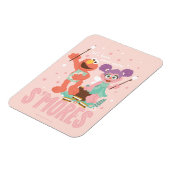 アビーカダビー&エルモ |もう少しスモアしよう マグネット (左側)