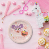 アビーカダビー&エルモ |花が永遠 ペーパープレート (パーティー)