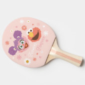 アビーカダビー&エルモ |花が永遠 卓球ラケット (横)