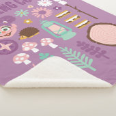 アビーカダビー |キャンプかわいこちゃん シェルパブランケット (3/4)