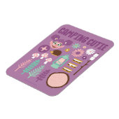 アビーカダビー |キャンプかわいこちゃん マグネット (左側)