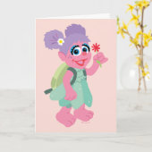 アビーカダビー |ピッキングデイジー カード (黄色い花)