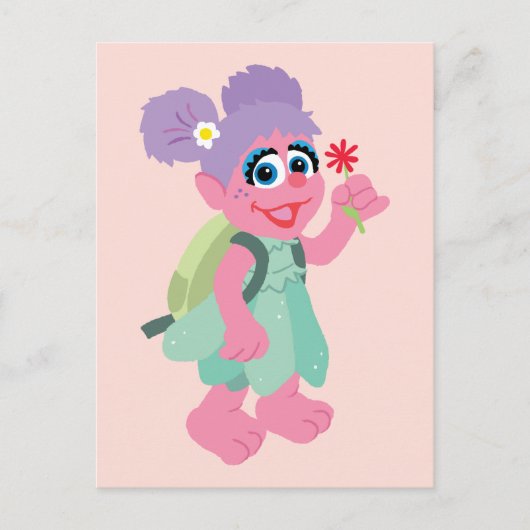 アビーカダビー |ピッキングデイジー ポストカード (正面)