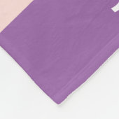 アビーカダビー |ピッキングデイジー |名前の追加 フリースブランケット (角)