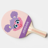 アビーカダビー |フラワー顔 |名前の追加 卓球ラケット (横)