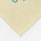 アビーカダビー |ワイルドでフリー フリースブランケット (角)