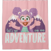 アビーカダビー |冒険しよう シャワーカーテン (正面)