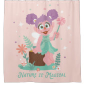 アビーカダビー |自然は魔法 シャワーカーテン (正面)