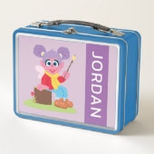 アビーカダビー | S'moresの作成 |名前の追加 メタルランチボックス (正面)