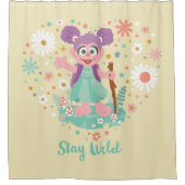 アビーカダビー | Stay Wild シャワーカーテン (正面)