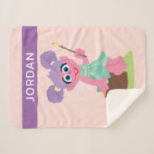 アビーキャダビートーストマーシュマロ シェルパブランケット (正面(横))