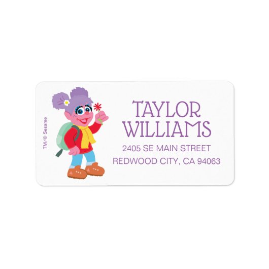 アビーキャダビーハイキング ラベル (正面)