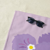 アビーキャダビーハイキング |名前の追加 ビーチタオル (インサイチュ)