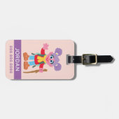 アビーキャダビーハイキング |情報の追加 ラゲッジタグ (正面横)