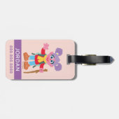 アビーキャダビーハイキング |情報の追加 ラゲッジタグ (裏面横)