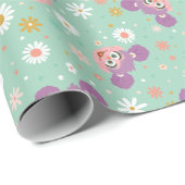 アビーキャダビー誕生日ウッドランドパターン ラッピングペーパー (ロールコーナー)