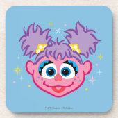 アビースマイル顔 コースター (正面)