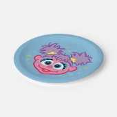 アビースマイル顔 ペーパープレート (アングル)