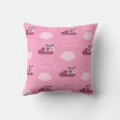 アビードードリー雲のパターン クッション (裏面)