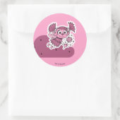 アビードードリー雲のパターン ラウンドシール (バッグ)