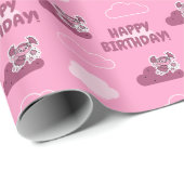 アビードードリー雲のパターン ラッピングペーパー (ロールコーナー)