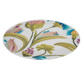 アビーフローラタイル – 春の花 カッティングボード (角)