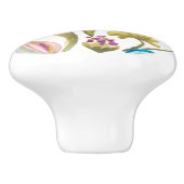 アビーフローラタイル – 春の花 セラミックノブ (側面)