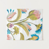 アビーフローラタイル – 春の花 タペストリー (正面(横))