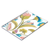 アビーフローラタイル – 春の花 ノートブック (左側)