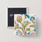 アビーフローラタイル – 春の花 缶バッジ (正面&裏面)