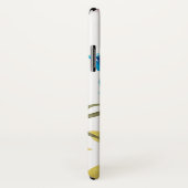 アビーフローラタイル – 青開花 Case-Mate iPhoneケース (裏面/右)