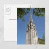 アビー教会の尖塔 ポストカード (正面/裏面)