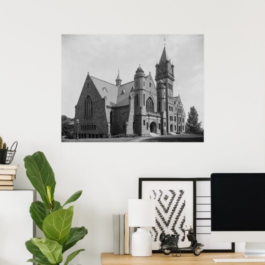 アビー記念礼拝堂（ホルヨーク山大学） ポスター (ホームオフィス)