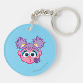 アビー顔投げキス キーホルダー (裏面)