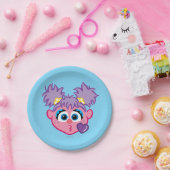 アビー顔投げキス ペーパープレート (パーティー)